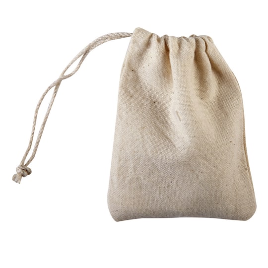 Celebrate It Occasions Muslin Favor Bag 12 Pack